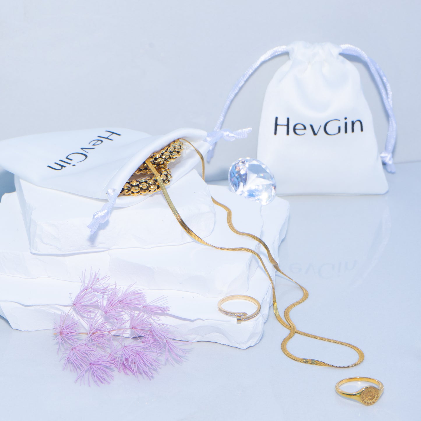 "SEVIN" Grün HevGin Ohrringe