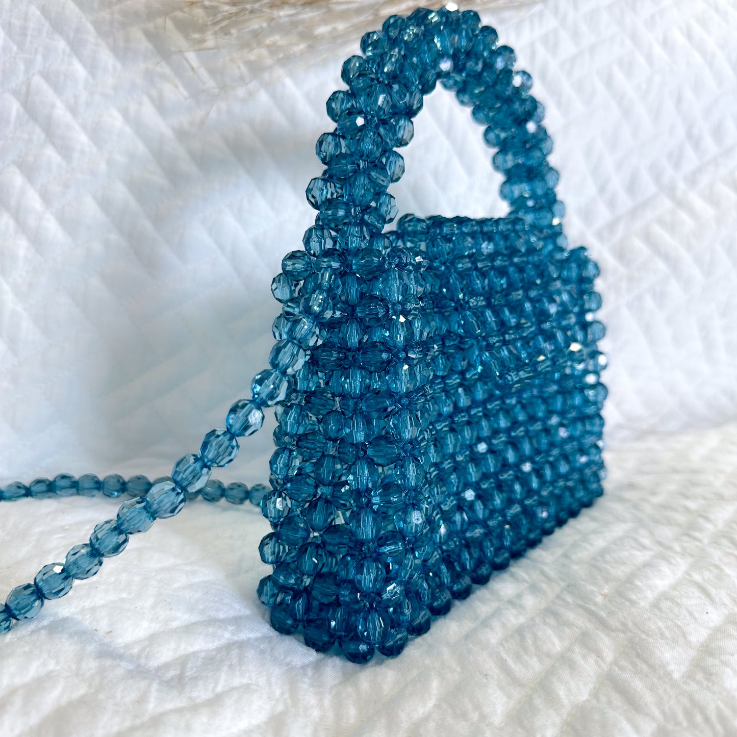 "ADAR" türkis/blau HevGin Handtasche