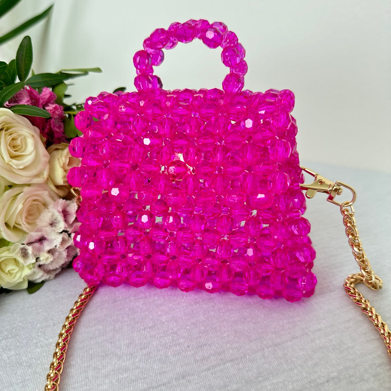 "CILE" Pink HevGin Handtasche