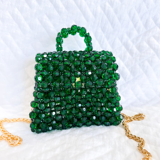 "CILE" grün HevGin Handtasche